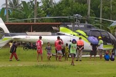 Cuaca Buruk, Helikopter Tujuan Tarakan-Samarinda Mendarat Darurat di Bidukbiduk