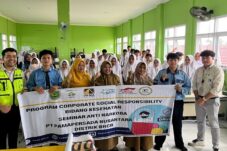 Peringati Bulan K3, PAMA Ajak Siswa di SMKN 1 Berau Jauhi Narkoba