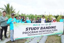 Tingkatkan SDM Kelompok Tani di Inaran, BUMA Ajak Petani  Studi Banding