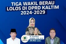 Berau Dudukkan 3 Politisi di Karang Paci, Syarifatul Raih Suara Tertinggi di Dapil VI