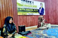 Elita Minta Pemkab Lanjutkan Pengaspalan Menuju Long Beliu