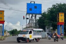 Pembangunan ‘Gapura Selamat Datang’ di Km 5 Berau Dilanjutkan