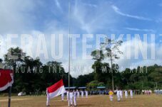 Peringatan HUT ke-79 RI di Kelay Tampilkan Tarian Kolosal Puluhan Pelajar