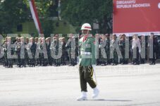 Sosok Lettu Ogi Rizal, Komandan Upacara HUT ke-79 RI di Berau