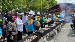 Pelaksanaan Irau Manutung Jukut 2023 lalu. (Foto: Zuhrie/BT)