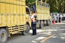 Dishub Berau Terus Ingatkan Larangan Angkutan Berat Masuk ke Jalan Kota
