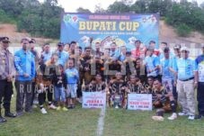 Diikuti 13 Kecamatan, Kecamatan Biatan Raih Juara Sepak Bola Lagi