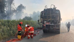 Penanganan Karhutla PT Berau Coal, Berauterkinu
