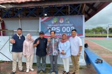 Tebar Senyum, Gamalis Nyoblos di TPS 02  Bersama Makmur HAPK