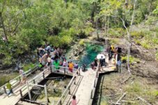 UNIK! Pemandian Air Panas Bapinang di Berau Dikelilingi Hutan Mangrove, Cocok untuk Libur Natal dan Tahun Baru yang Seru