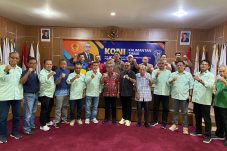 KONI Berau Bahas Persiapan Porprov dengan KONI Kaltim