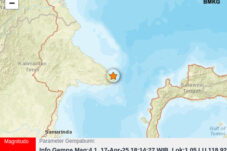 Gempa Kekuatan 4,1 Magnitudo Guncang Bidukbiduk, Warga Rasakan Getaran