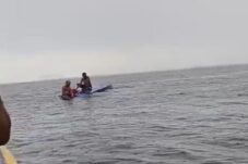 Perahu Terbalik Dihantam Gelombang, Dua Pemancing Asal Tanjung Batu Selamat Setelah 4 Jam Terombang-Ambing di Lautan