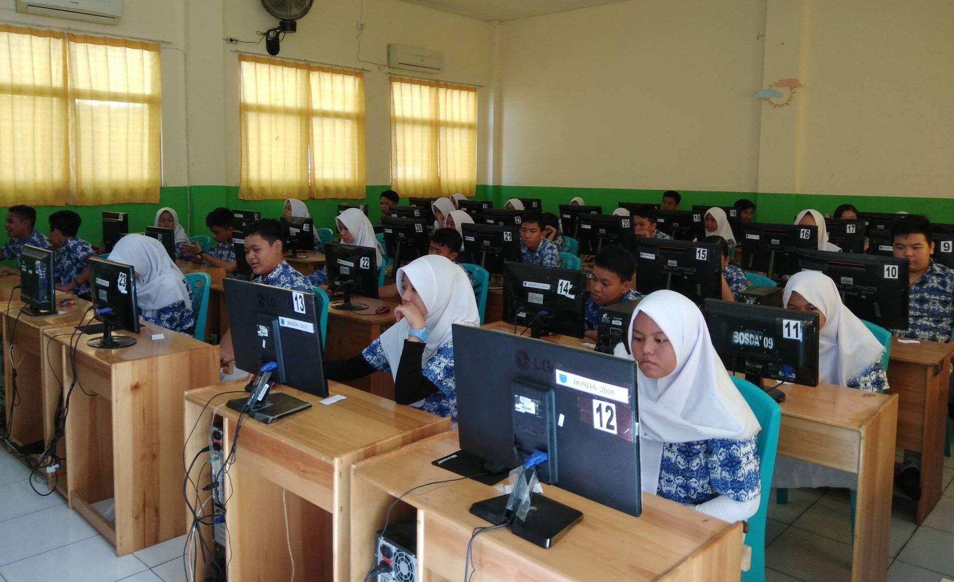 Ilustrasi anak sekolah di SMPN 1 Tanjung Redeb, Kabupaten Berau. (Dok. SMPN 1 Tanjung Redeb)