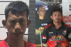 Tersangka pembakar rumah di Jalan Andika, Tanjung Redeb, Muhammad Ramadhani dan Eko Rahmanto.