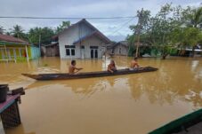 Sungai Kelay Meluap Lagi, Tiga Kampung di Sambaliung Terisolasi