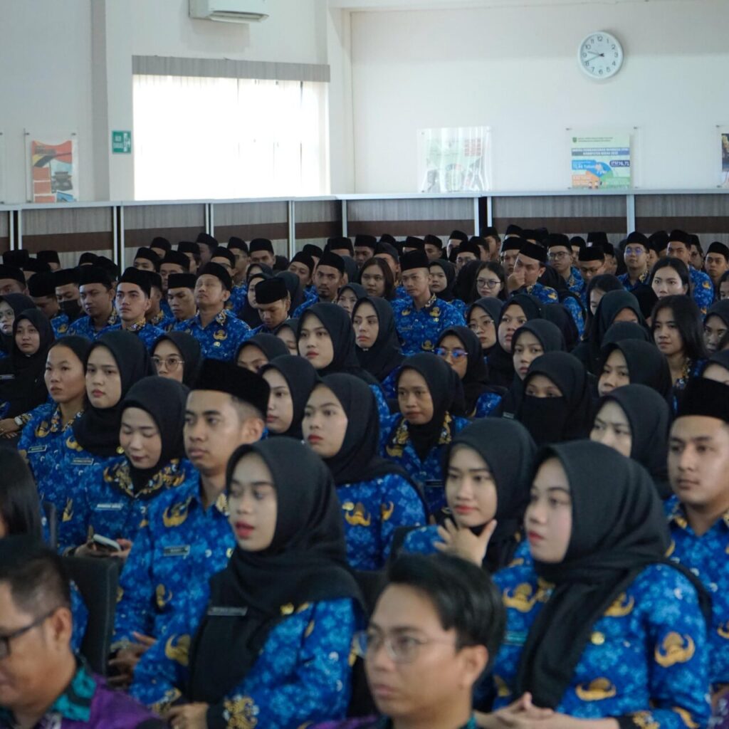 Pelantikan CPNS yang digelar oleh Pemkab Berau, beberapa waktu lalu. (Sulaiman/BT)