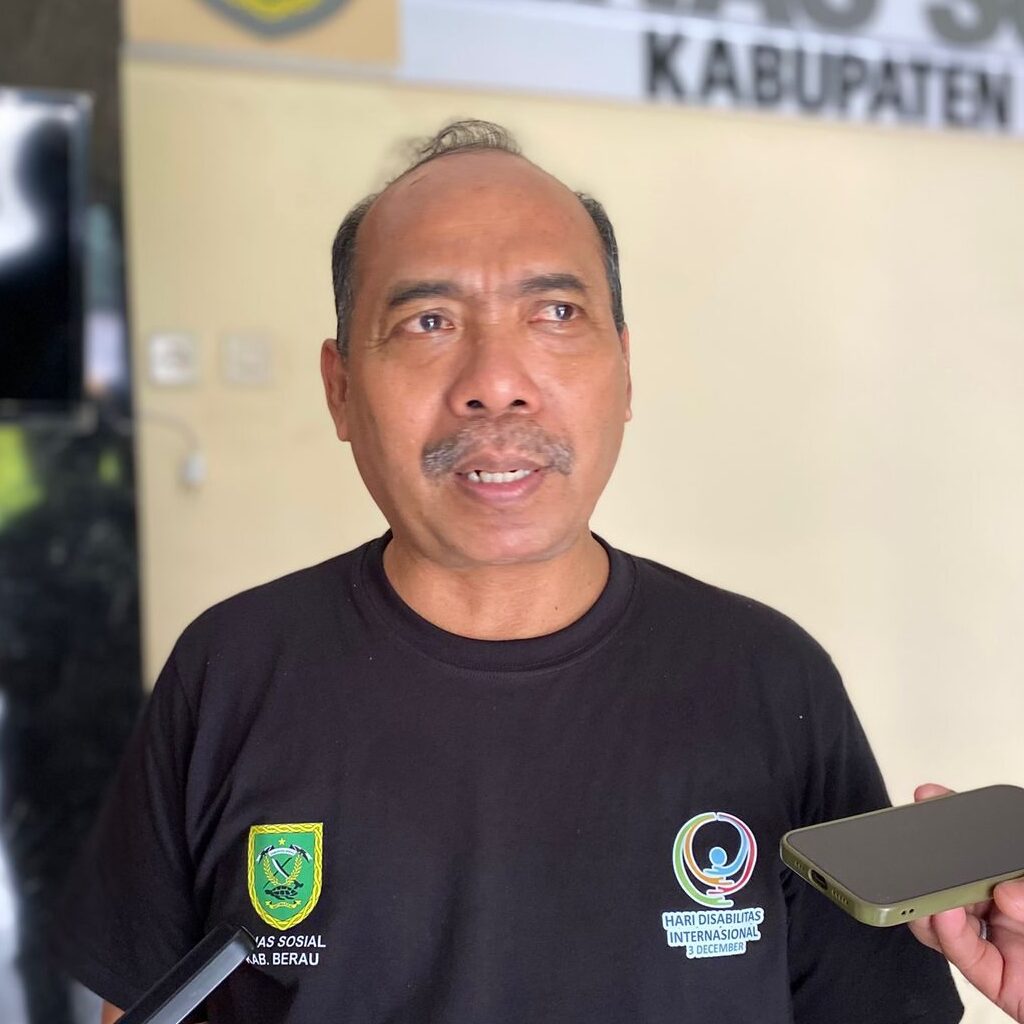 Kepala Dinsos Berau, Iswahyudi. (Diva)