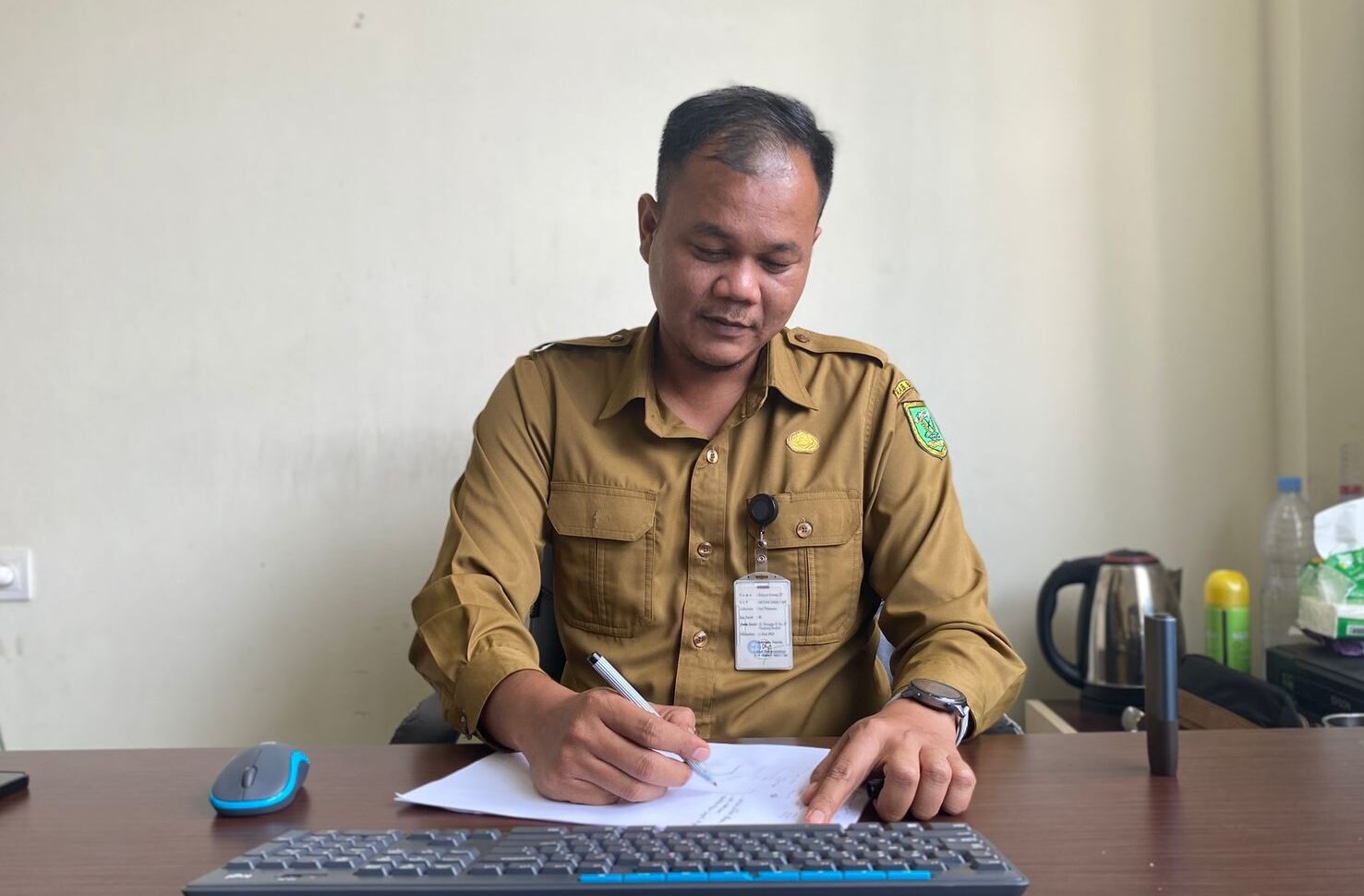Kepala Bidang Koperasi dan UMKM Diskoperindag Berau, Hidayat Sorang.
