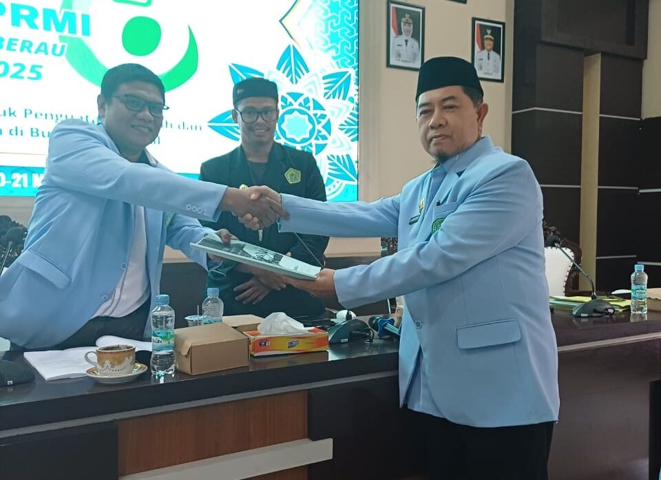 Abdurrahman terpilih sebagai Ketua DPD BKPRMI Berau 2025-2030. (Sulaiman/BT)