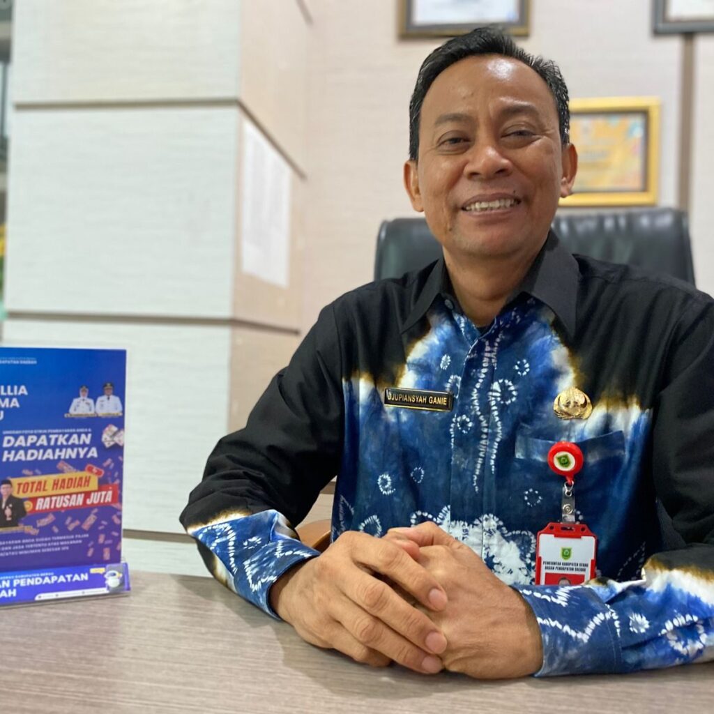 Kepala Bapenda Berau, Djupiansyah Ganie. (Sulaiman/BT)