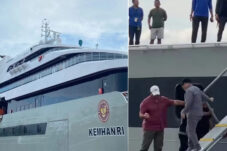Postingan yang menarasikan kedatangan Haji Isam