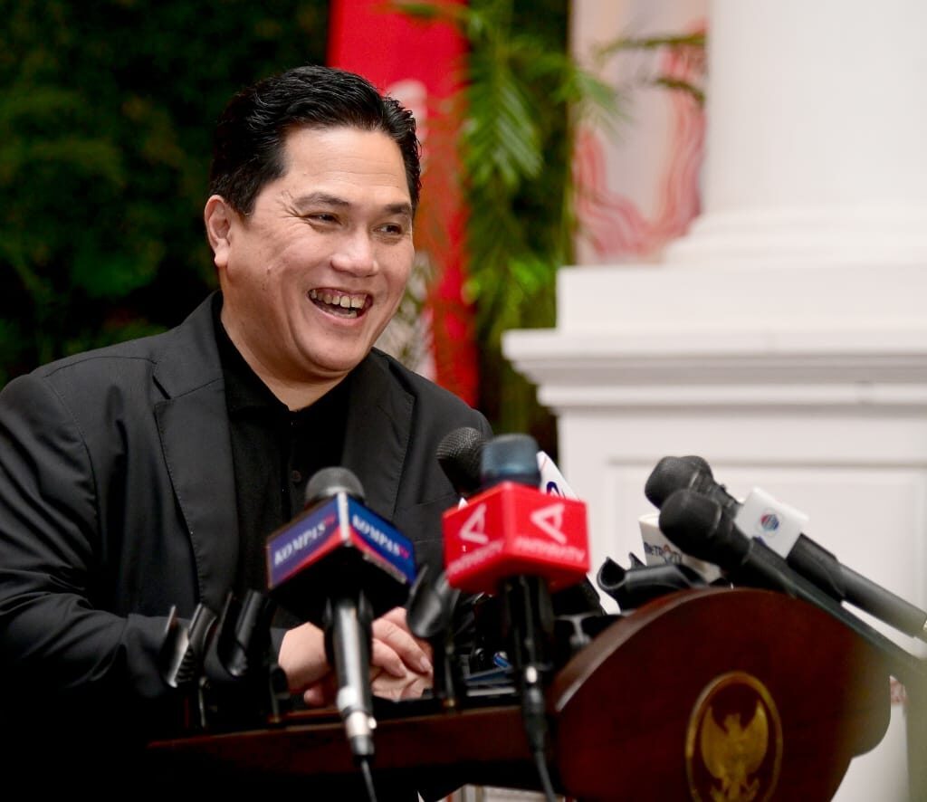 Ketua Umum PSSI, Erick Thohir.