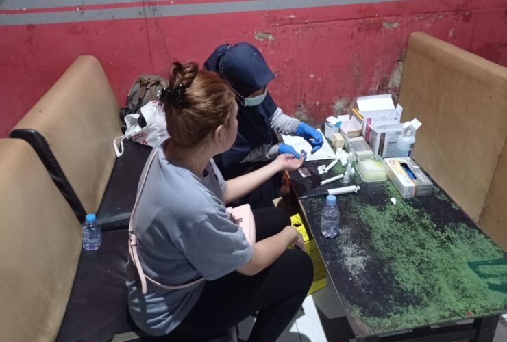 Puskesmas Sambaliung Gelar Program VCT Mobile, Periksa Pekerja di Tempat Hiburan Malam