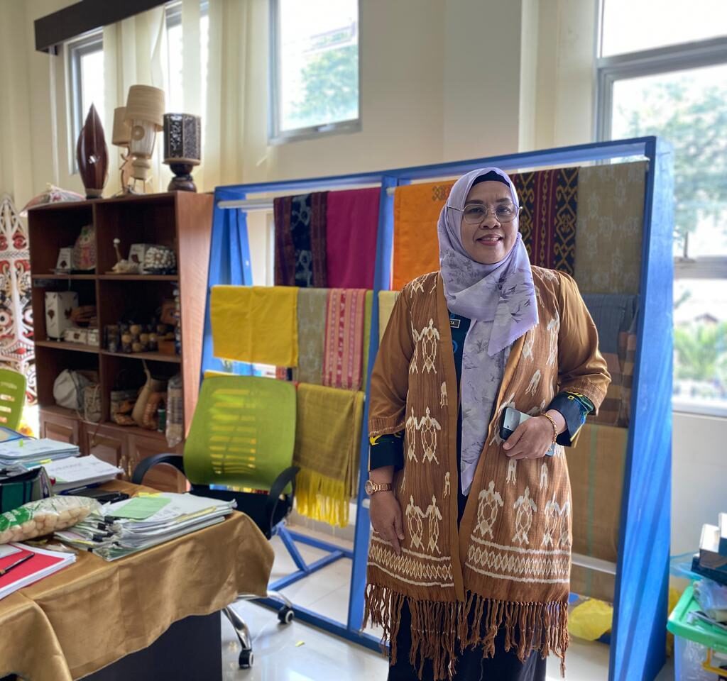 Kepala Dinas Koperasi Perindustrian dan Perdagangan Kabupaten Berau, Eva Yunita.