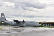 Pesawat Hercules TNI AU