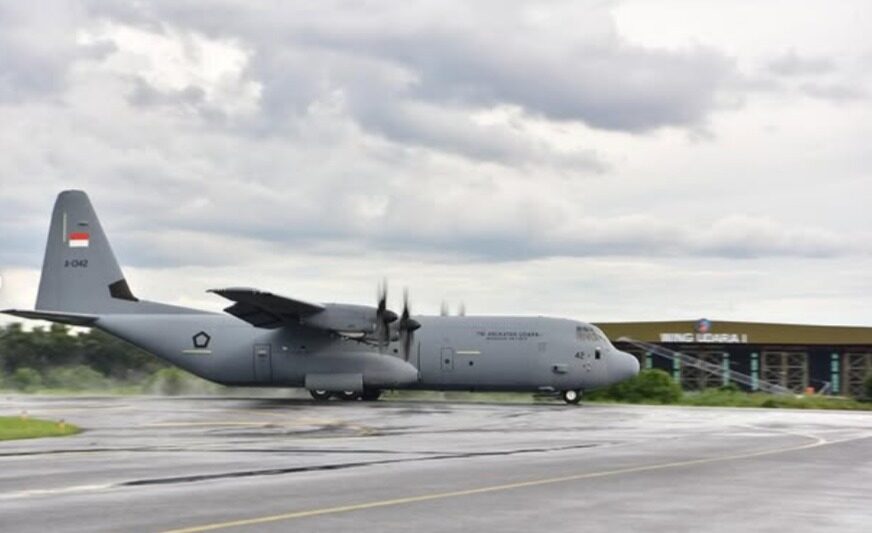 Pesawat Hercules TNI AU