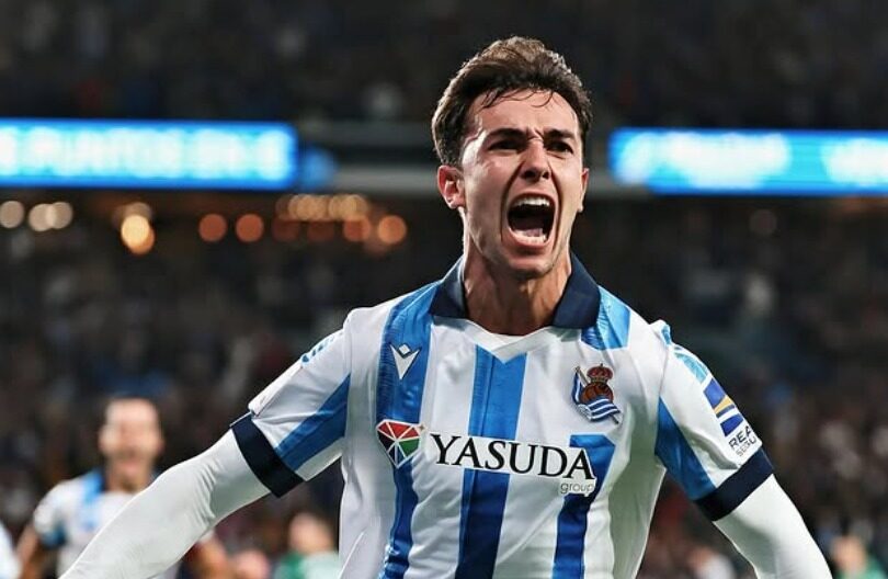 Pemain Real Sociedad Martin Zubimendi