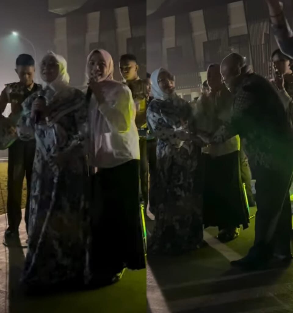 Momen Bupati Berau dapat kejutan ulang tahun