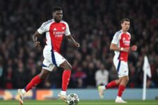 Pemain Arsenal Thomas Partey