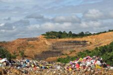 Potret pengelolaan sampah di TPA Bujangga. (Istimewa)