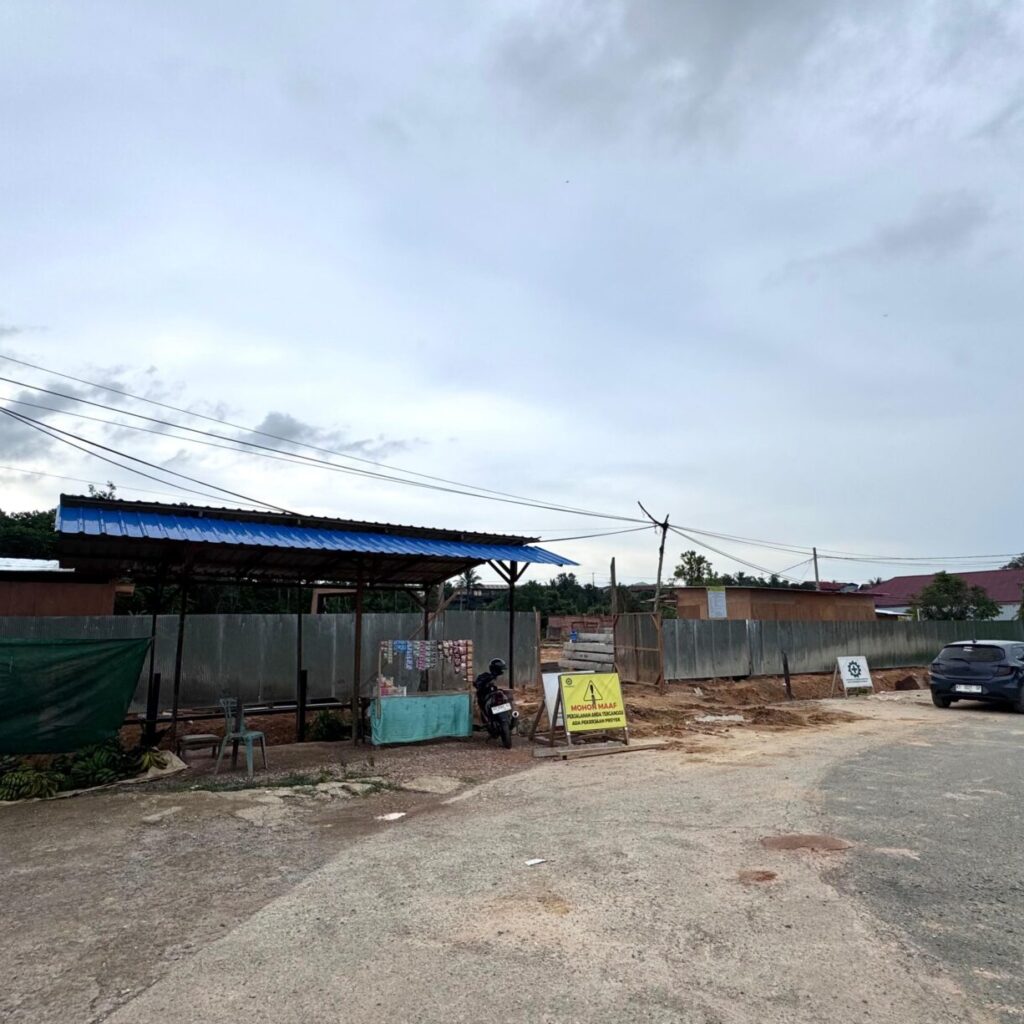 Pembangunan BLK di Limunjan, Kelurahan Sambaliung, mulai dikerjakan DPUPR Berau.