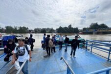 Suasana Dermaga Wisata Sanggam