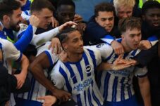 Pemain Brighton Joao Pedro