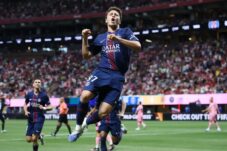 Selebrasi Joao Neves