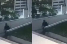 Rekaman CCTV memperlihatkan Arya Daru Pangayunan berada di rooftop Kemlu
