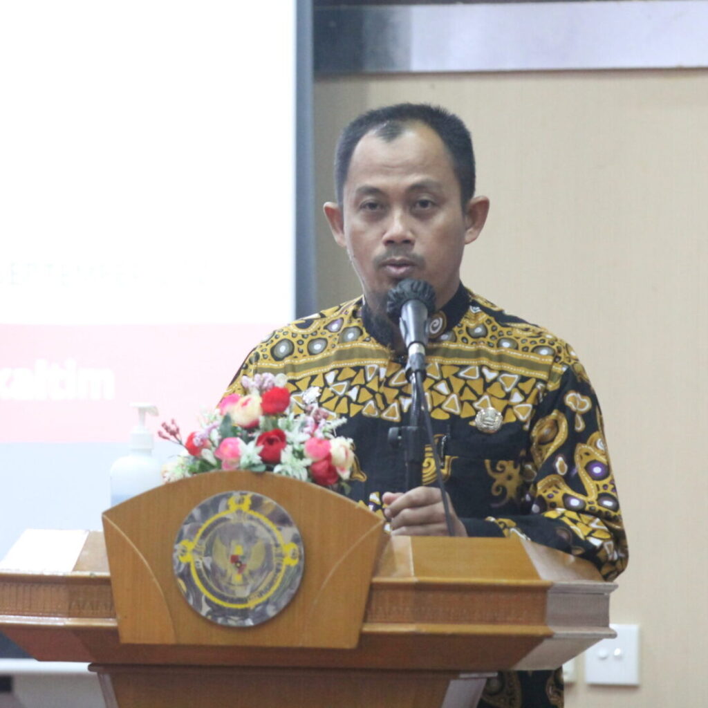 Kepala Disdukcapil Berau, David Pamuji. (BPK Kaltim)