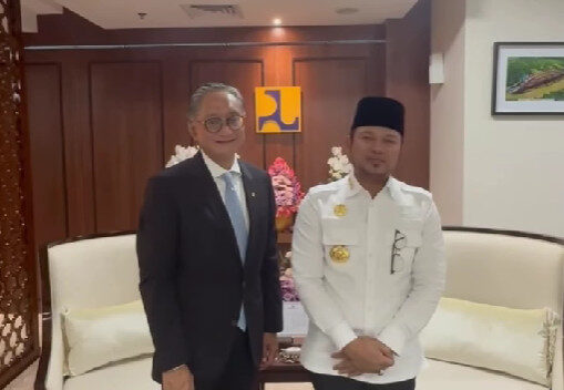 Gubernur Kaltim temui Menteri PU