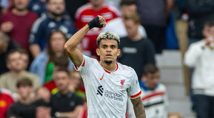 Penyerang Liverpool Luis Diaz