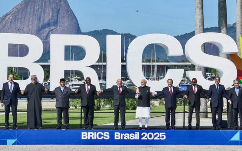Presiden Prabowo saat hadiri KTT BRICS