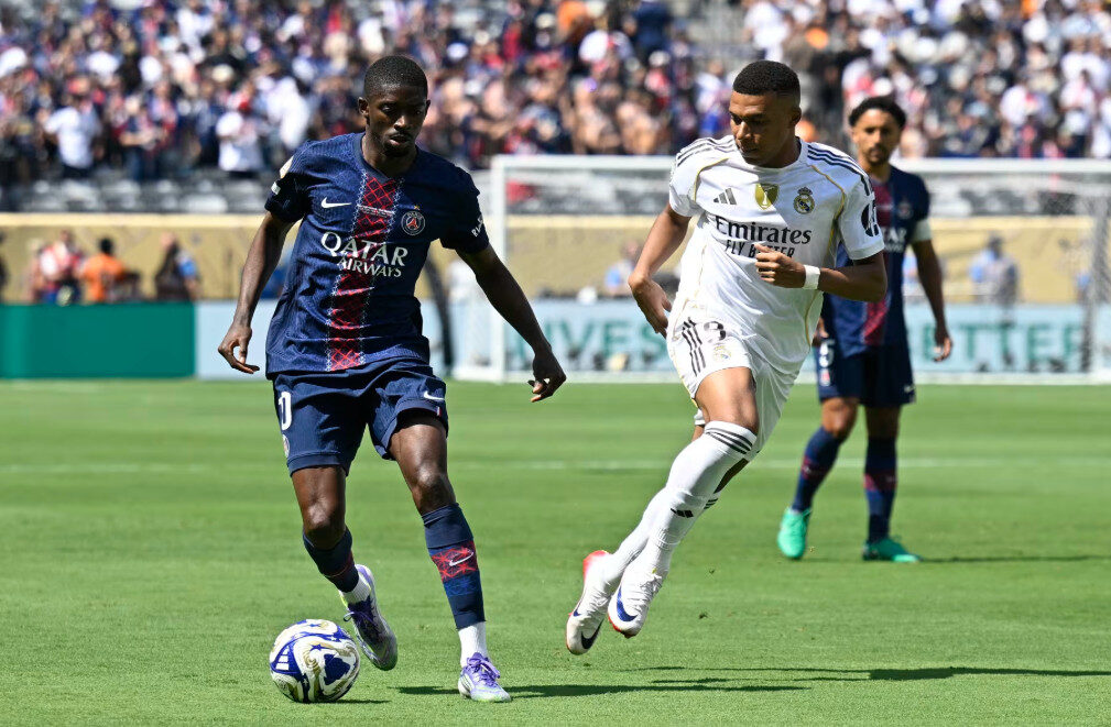 PSG tekuk Real Madrid 4-0