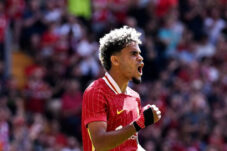 Pemain Liverpool Luis Diaz