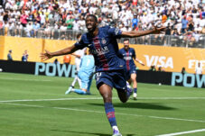 Pemain PSG Ousmane Dembele