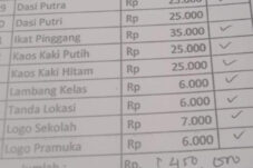 Viral warganet keluhkan biaya seragam sekolah