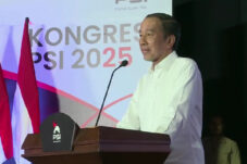 Presiden RI ke-7 Joko Widodo di Kongres PSI