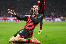Pemain Eintracht Frankfurt Hugo Ekitike
